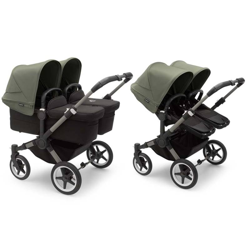 Bugaboo Donkey5 Twin Stroller - Graphite/Midnight Black von Bugaboo