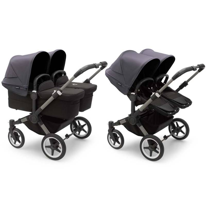 Bugaboo Donkey5 Twin Stroller - Graphite/Midnight Black von Bugaboo