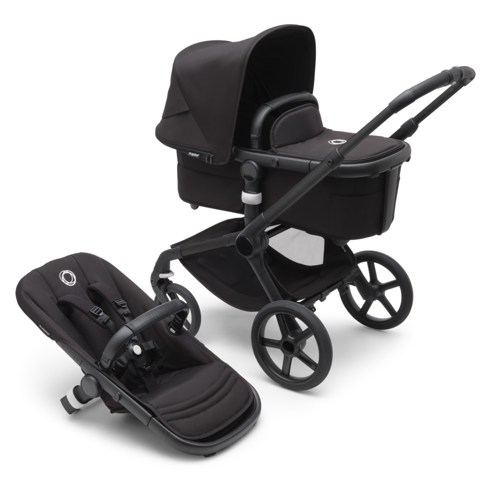 Bugaboo Fox5 Stroller - Black/Midnight Black von Bugaboo