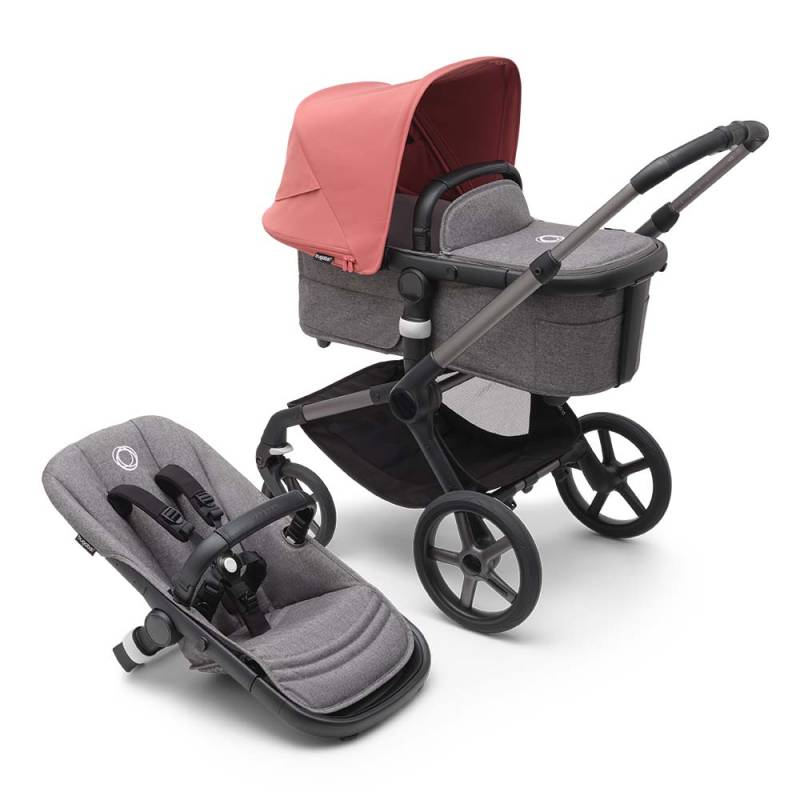 Bugaboo Fox5 Stroller - Graphite/Grey Melange von Bugaboo