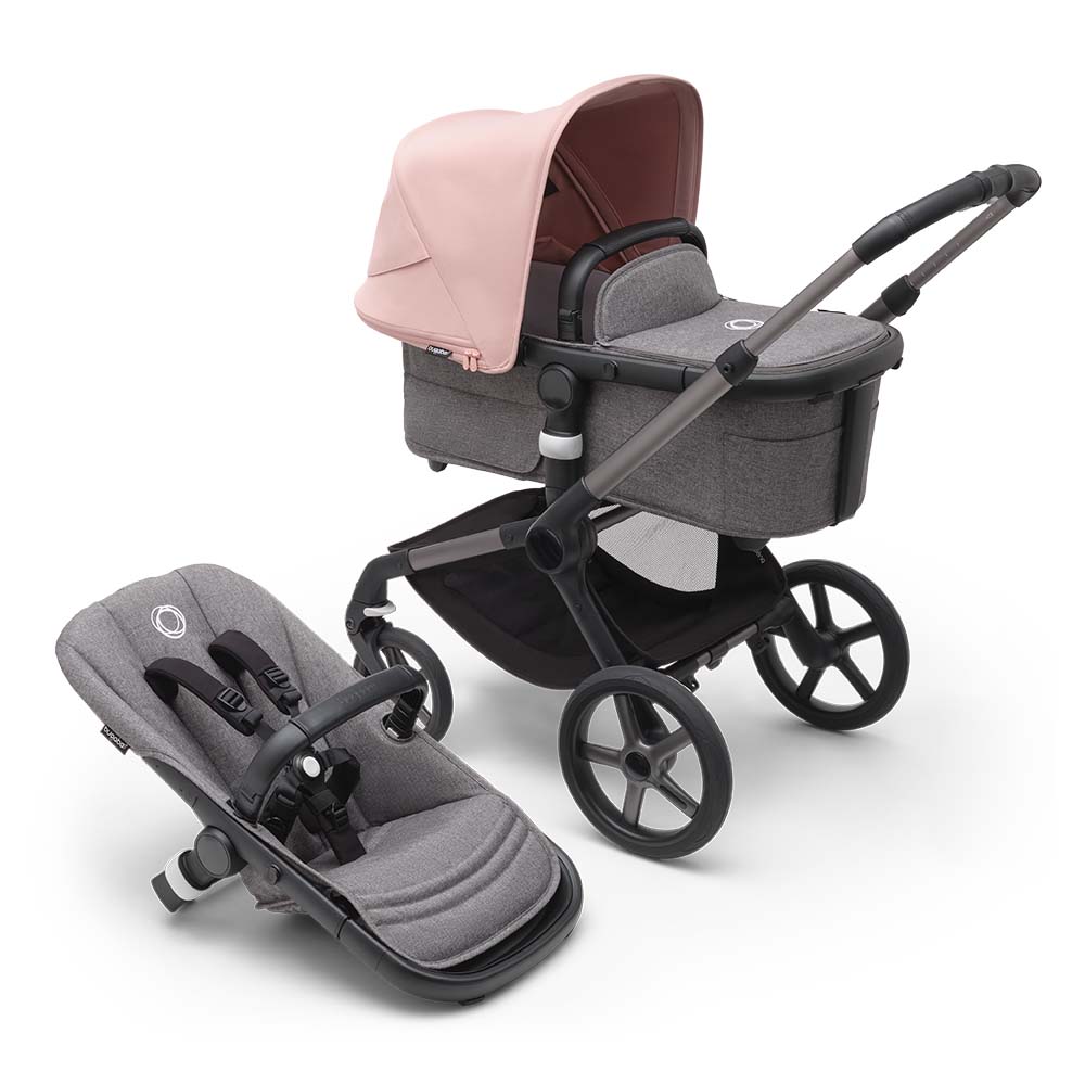 Bugaboo Fox5 Stroller - Graphite/Grey Melange von Bugaboo