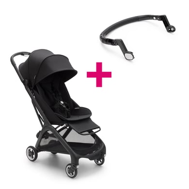 bugaboo Buggy Butterfly Complete Black/Midnight Black inklusive Bauchbügel von Bugaboo