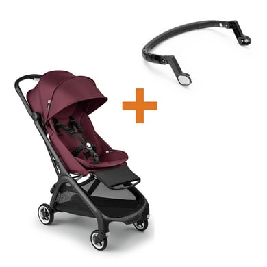 bugaboo Buggy Butterfly complete Dark Cherry inklusive Bauchbügel von Bugaboo