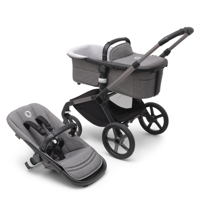 bugaboo Kinderwagen Fox 5 Basis Graphite/Grey Melange von Bugaboo