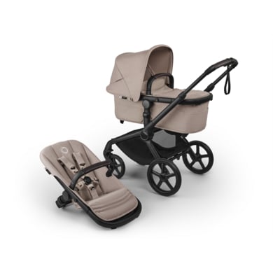 bugaboo Kinderwagen Fox 5 Renew komplett Black/Desert Taupe Melange von Bugaboo