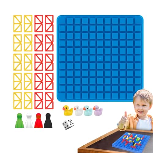 Buhjnmik Dame-Brettspiel, Dame-Schach-Brettspielset | Brettspiele Damebrett,Desktop-Spiele-Dame-Set, Strategiespiel, Schachspiel, Dame-Spiel für Kinder und Erwachsene von Buhjnmik