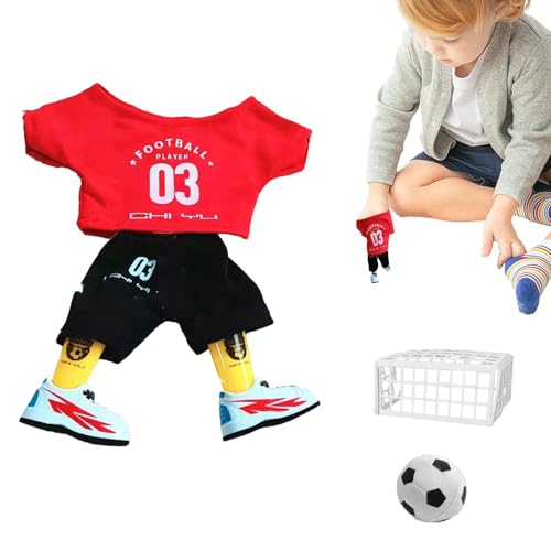 Buhjnmik Finger-Fußball-Spielzeug-Set, lustiges Finger-Fußball-Spiel-Set - Lustiges Fußballspiel-Finger-Set-Spielzeug | Interaktives Finger-Desktop-Sportspielzeug für Kinder, Kleinkinder, Familie, von Buhjnmik