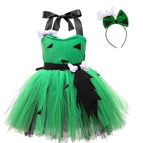 Buhjnmik Halloween-Tüllkleid für Mädchen, Kleinkind-Halloween-Tutu-Kleid | Tutu Kleid Halloween Kleid Outfit - Prinzessinnenkleid ärmellos, Halloween-Kostüm-Partykleider für Rollenspiele auf der Bühne von Buhjnmik