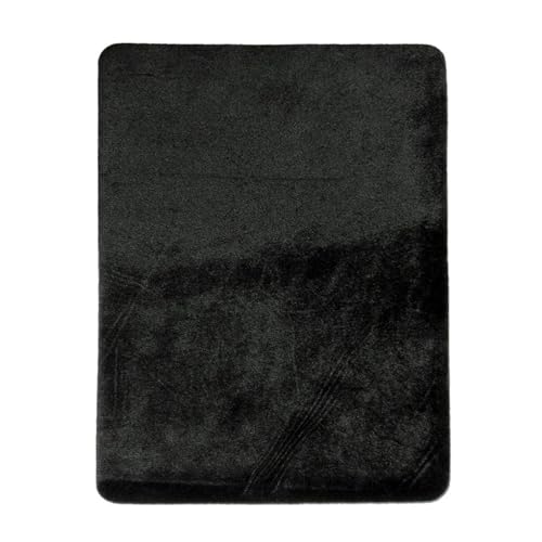 Buhjnmik Kartenspiel Pad Professionelle Flanell Poker Karte Deck Matte Große Poker Pad Nahaufnahme Magie Zubehör für Pokerliebhaber Zauberer (Schwarz) von Buhjnmik