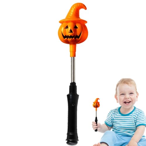 Buhjnmik -Leuchtstab,Halloween-Leuchtstab | Leuchtender stab | -Shake-Spielzeug, leuchtender stab, Blinkender Geisterstab für fröhliche Halloween-Partygeschenke von Buhjnmik