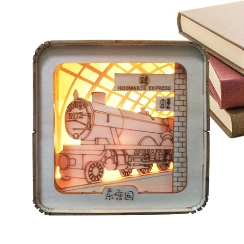 Buhygn 3D Model Kit | 3D Puzzle | Jigsaw Puzzle Lamp | Learning and Educational Toys | Handmade Bedroom Desk Lamp, Cute Model Building Kit for Boys Girls von Buhygn