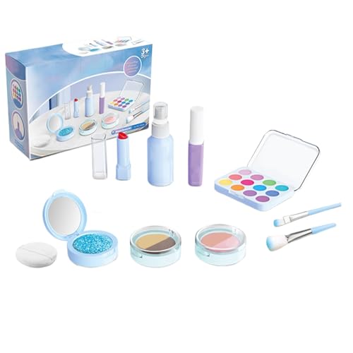 Buhygn Kleinkind-Make-up-Set, Spielzeug-Make-up-Set für Kleinkinder,Fake-Play-Make-up-Spielzeug für kleine Mädchen | Künstliches Make-up-Kosmetikspielzeug, Mädchen-Rollenspielset für Mädchen, Kinder, von Buhygn