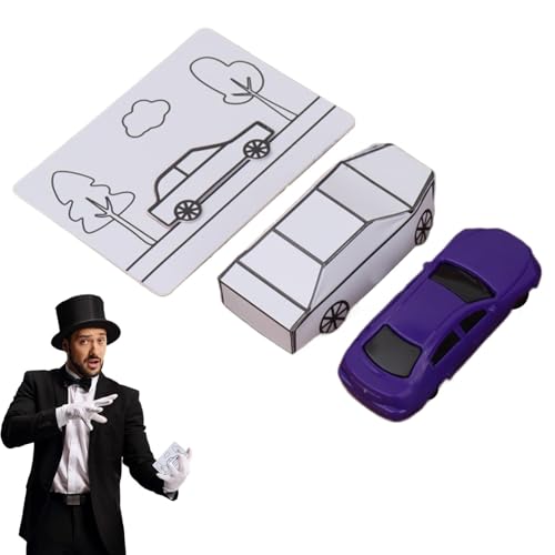 Buhygn Malerisches Spielzeugauto, malen Sie Ihr eigenes Auto -Kit, personalisiertes Auto Malerei -Spielzeugkit, kreative Spiele, Förderung und Koordination, 8.9x6.3x0.9cm für Kinder von Buhygn