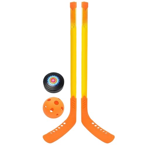 Outdoor Hockeyschläger Jugend Street Hockey Schläger Set Eishockey Training Set Perfekt für Outdoor Spielen Komplettes Hockey Set 27.76x6.69x0.79 Zoll für Anfänger von Buhygn