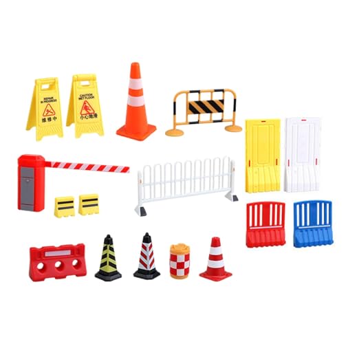 Verkehrszeichen-Spielzeug, Signale, Verkehrsspielzeug, pädagogisches Spielset zur Verkehrssicherheit, sicher zu spielen, pädagogisch, 1 Set Verkehrskegel, Zebrastreifen-Signalspielzeug für Kinder von Buhygn