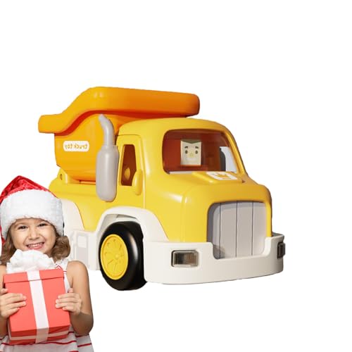 Buhyujkm Construction Vehicles for Kids, Pull Back Engineering Car Model, Kid Collectible Model Car, Engineering Vehicles Toy, Toddler Engineering Toy, Construction Playset for Boys von Buhyujkm