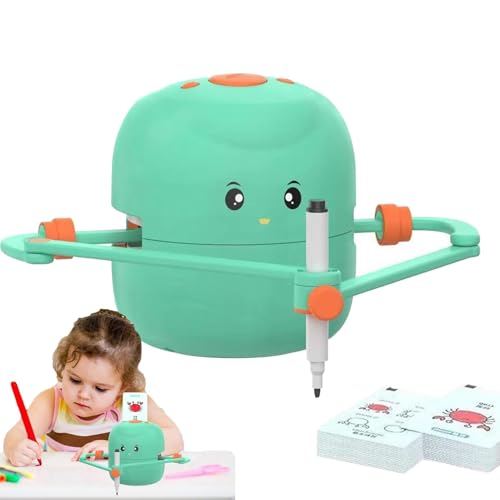 Buhyujkm Drawing Robot, Educational Drawing Toy, Smart Art Robot, Preschool Learning Activities, Kids Drawing Robot, Creative Development Toy Interactive Art Activity Robot Drawing Machine von Buhyujkm