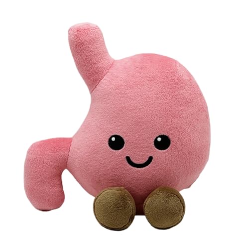 Buhyujkm Kids Plush Toy, Stuffed Doll, Small Soft Cartoon Comfortable Stomach Stuffed Toys, for Kids Boys and Girls, 9.84 Inches, Short Plush Fabric, PP Material Filling von Buhyujkm