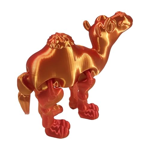 Buhyujkm Kleine Wüstentierfiguren,Tierspielzeugfiguren - 3D-gedruckte Wüstentiere-Actionfigur,Aktive gemeinsame Tierspielzeugskulptur für, Mädchen, Erwachsene von Buhyujkm