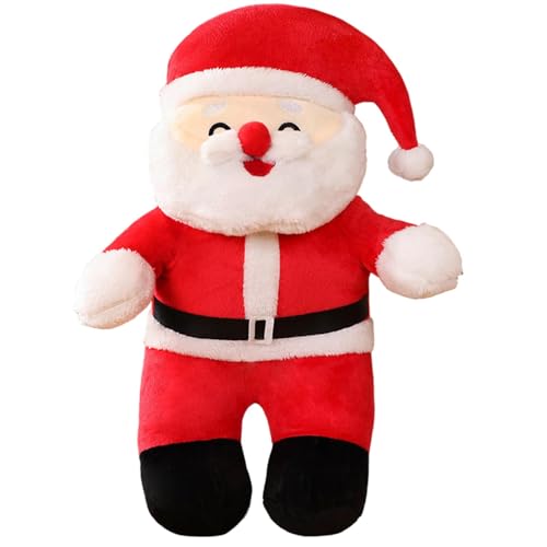 Buhyujkm Santa Claus Plush Doll, Christmas Theme Plush Toys, Soft Plush Pillows, Comfortable Plushies, Festive Holiday Plush Toy, Santa Plush Stuffed Animal, Pillow Toy for Christmas, von Buhyujkm