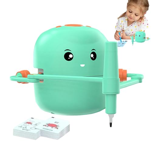 Drawing Robot for Kids, Educational Interactive Robot Toy, Interactive Educational Drawing Robot With 100 Word Cards for Boys, Girls, Kids Word Card Drawing Game, Child-friendly Drawing Machine von Buhyujkm