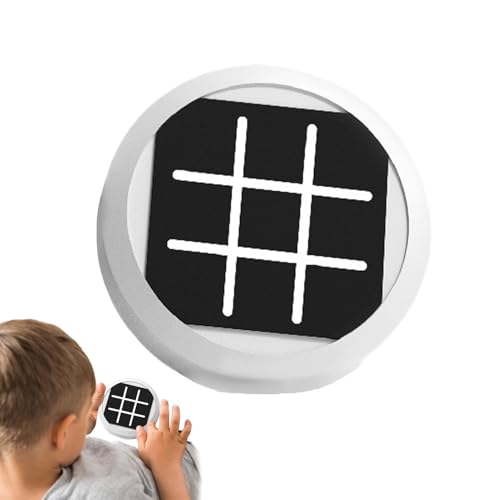 Electronic Chess Game, 4-in-1 Board Game, Noughts and Crosses Game, Classic Puzzle Game, Educational Chess Game for Kids, Handheld Puzzle Game Console, Compact Chess Game, 4-in-1 Educational Toy, von Buhyujkm