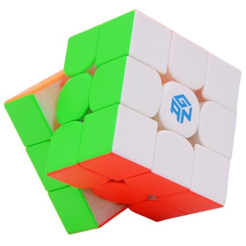 Bukefuno GAN 11 Air 3x3 Puzzle Zauberwürfel GAN11 Air 3x3 Speed Magic Würfel stickerloser Spielzeug Mattierte Oberfläche (Ohne Magnete) von Bukefuno