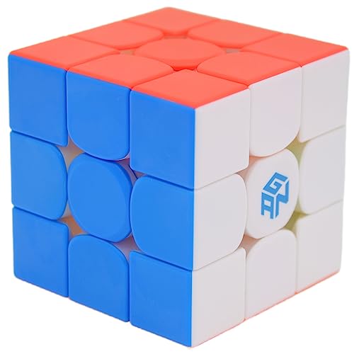 Bukefuno GAN 11 M Duo 3x3 Speed Magnetischer Zauberwürfel GAN 11M Duo Puzzle Magic Würfel GAN11 Duo 3x3 Cube Spielzeug (2021 Mattierte Stickerlose Version) von Bukefuno