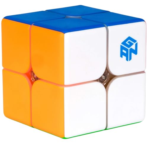 Bukefuno GAN 249 V2 2x2 Puzzle Magic Cube 2x2x2 GAN249 V2 Speed Zauberwürfel Stickerless von Bukefuno