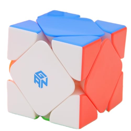 Bukefuno GAN Skewb 32 Magnetic Speed Cube GAN Skewb M Enhanced Frosted Version (Enhanced Positioning System with 32 Magnets) von Bukefuno