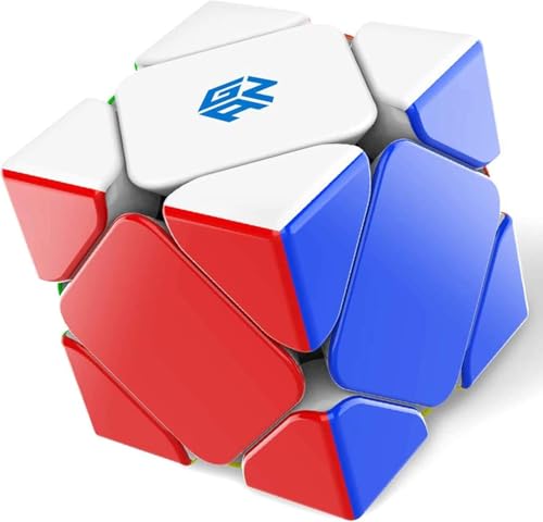 Bukefuno GAN Skewb 32 Magnetic Speed Cube GAN Skewb M Enhanced Frosted Version (Enhanced Positioning System with 32 Magnets) von Bukefuno