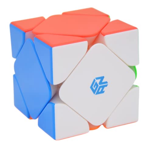 Bukefuno GAN Skewb M 8 Magnete Speed Cube GAN Skewb Magnetische MagicCore Positionierung (8 Magnete Standardversion) von Bukefuno