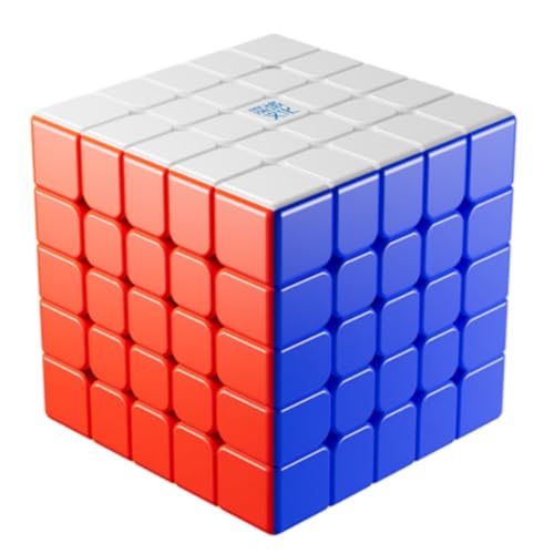 Bukefuno MoYu Aochuang V6 DoubleTrack UV 5x5 Magic Cube Puzzle Magnetic Moyu Aochuang WRM V6 112 Magnete, 2Track UV Magic Cloth Stickerless 5x5x5 Cube Speed von Bukefuno