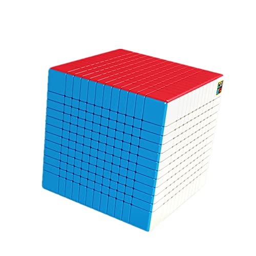 Bukefuno MoYu Meilong 12x12 Speed Puzzle Cube 12x12 Magic Cubes Moyu Stickerless MEILONG 12x12x12 Cubing Classroom Speed Toys Cube von Bukefuno