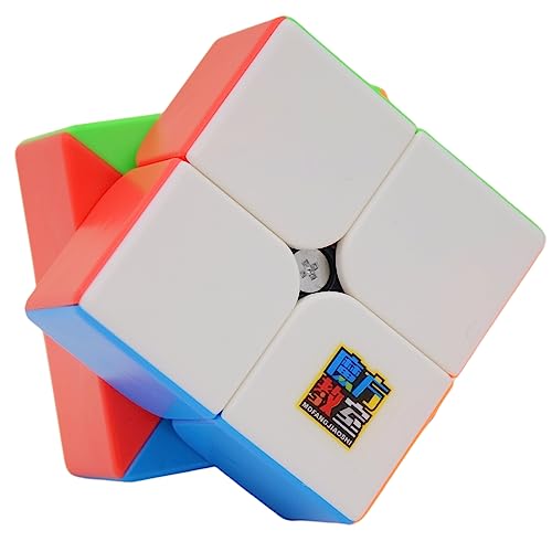 Bukefuno MoYu Meilong 2x2 Puzzle Cube Speed 2x2 Magic Cube Moyu MFJS MEILONG 2x2x2 Cubing Classroom Speed Toys von Bukefuno