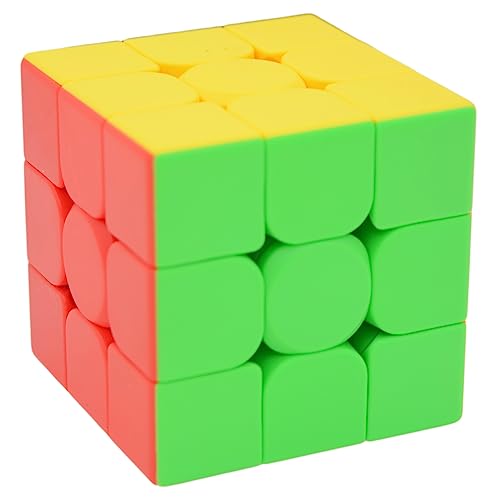 Bukefuno MoYu Meilong 3x3 ABS Engineering Plastic Puzzle, ohne Aufkleber, Unisex, Kinder, Anfänger, 1 Stück, 5,6 x 5,6 x 5,6 cm von Bukefuno