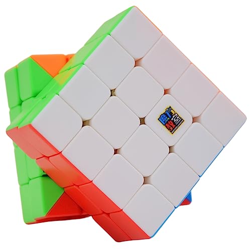 Bukefuno MoYu Meilong 4x4 Speed Puzzle Cube MFJS 4x4 Magic Moyu Moyu MoFang JiaoShi Cube Stickerless Meilong 4x4x4 Cubing Classroom Speed Toys von Bukefuno