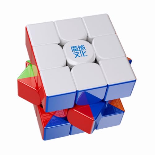 Bukefuno MoYu WeiLong WRM V10 MagLev 20 Kugelkern UV 3x3 Version Magnetischer Speedcube WeiLong 20 Kugelkern UV Stickerless Magic Puzzle 3x3x3 Würfel Spielzeug (WeiLong V10 20 Kugelkern von Bukefuno