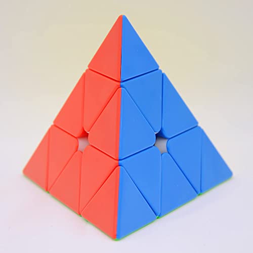 Bukefuno Moyu Meilong M Pyramide 3x3 Magnetische Stickerless Speed Magic Cubes Pyraminx 3x3m Cube MoFang JiaoShi M Magic Puzzle von Bukefuno