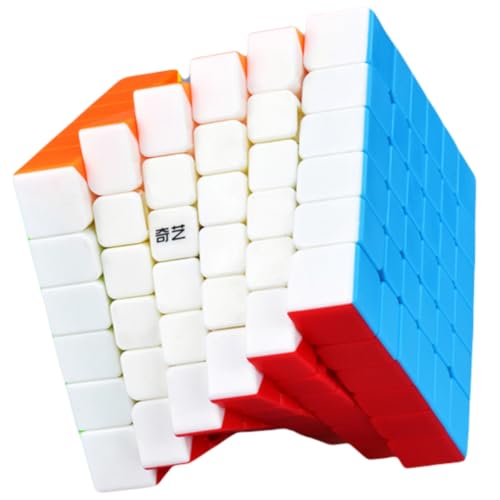 Bukefuno QY 6x6 Puzzle Zauberwürfel Stickerlos Magic Cube Speed QY 6x6x6 Farbmagischer Würfel Spielzeug von Bukefuno