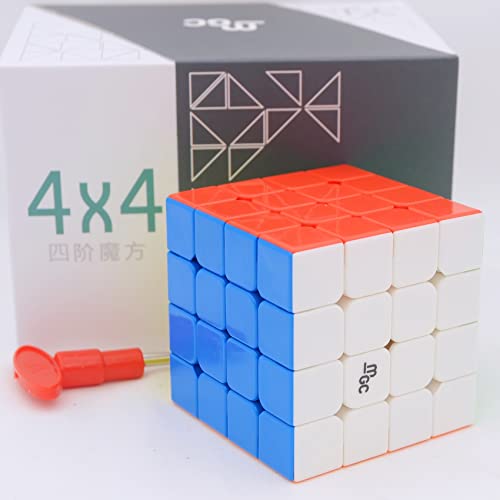 Bukefuno Yongjun MGC 4x4M Magnetischer Speed-Puzzlewürfel YJ MGC 4x4x4 M Magic Cube Magnetisch Stickerless von Bukefuno