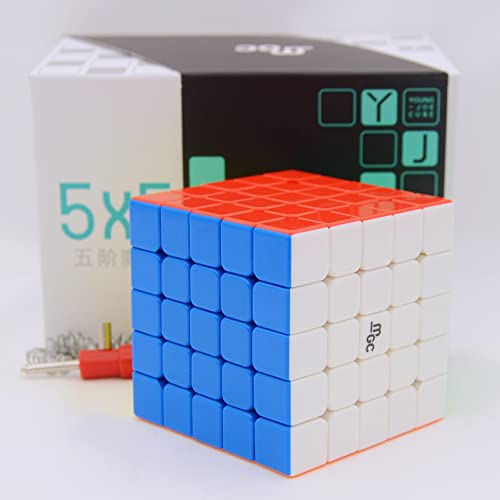 Bukefuno Yongjun MGC 5X5M Magnetischer Speed-Puzzle-Würfel YJ MGC 5X5X5M Magic Cube Magnetisch Stickerless von Bukefuno