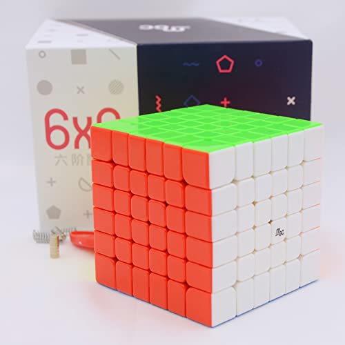 Bukefuno Yongjun MGC 6x6M Magnetischer Speed-Puzzle-Würfel YJ MGC 6x6x6 M Magic Cube Magnetisch Stickerless von Bukefuno