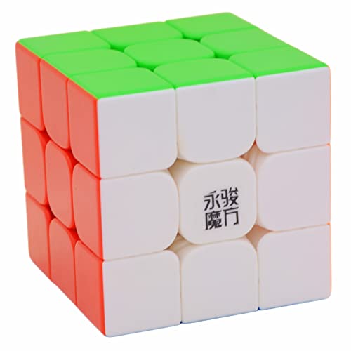 Bukefuno Yongjun Yulong 3x3 2M Magnetischer Geschwindigkeitspuzzlewürfel YJ YuLong V2 M 3x3x3 Magic 2M Cube Stickerless 56mm Magnetic Version von Bukefuno