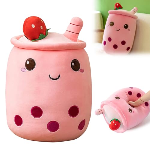 Bukezudang Kuscheltier, Avocado Cushion Toy, Fruchtkissen Stofftiere, Geschenk Für Kinder/Erwachsene,Cartoon Anime Stuffed Toy for Home,für Jungen Mädchen Fans (Bubble Tea Plush) Bukezudang Kuscheltier, Avocado Cushion Toy, Fruchtkissen Stofftiere, Geschenk Für Kinder/Erwachsene,Cartoon Anime Stuffed Toy for Home,für Jungen Mädchen Fans (Bubble Tea Plush) von Bukezudang