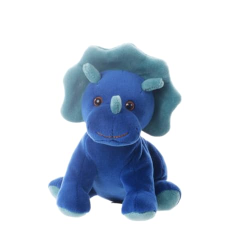 Bukowski Design ab Baby Tricy, kleiner Dinosaurier, Plüsch, Blau, weiches kurzes Haar, Höhe 15 cm von Bukowski Design ab