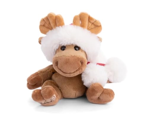 Bukowski Kuscheltier Elch Baby Benny Xmas braun mit Weihnachtsmütze 15 cm Plüschtier Plüschelch Bukowski Kuscheltier Elch Baby Benny Xmas braun mit Weihnachtsmütze 15 cm Plüschtier Plüschelch von Bukowski