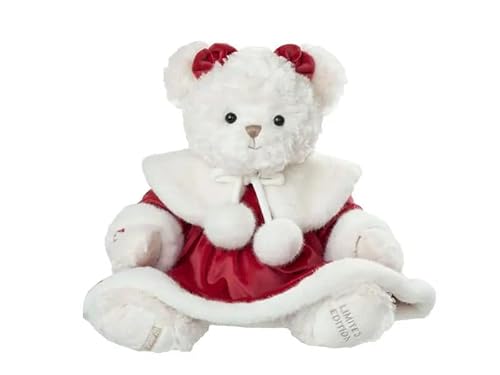 Bukowski Teddybär Adriana 50 cm weiß/rot mit Kleid Plüschteddybär Bukowski Teddybär Adriana 50 cm weiß/rot mit Kleid Plüschteddybär von Bukowski