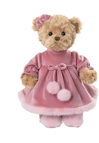 Bukowski Teddybär Aiko braun mit rosa Kleid 35 cm Plüschteddybär Bukowski Teddybär Aiko braun mit rosa Kleid 35 cm Plüschteddybär von Bukowski