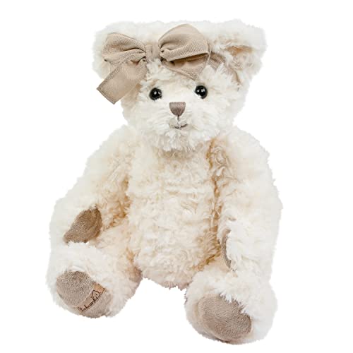 Bukowski Teddybär Emma 40 cm weiß Kuscheltier Plüschtier Stofftier Plüschteddy Stoffteddy Plüschbär von Bukowski